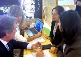 Andalucía refuerza los contactos con intermediarios turísticos chinos en la ITB de Shanghái.