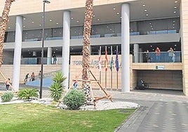 Exterior del Hospital Materno-Infantil Princesa Leonor.