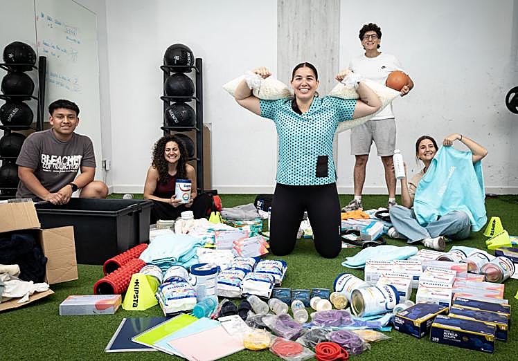 Salud sin Horizontes llevará alrededor de 400 kilos en material sanitario, escolar y deportivo a Lokichar.