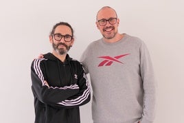 Los investigadores José López Guerrero y José César Perales
