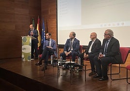 Intervención del presidente, Diego Galiano, en la inauguración del foro.