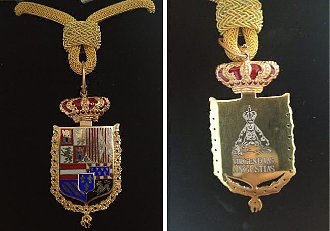 La medalla que ha recibido Felipe VI.