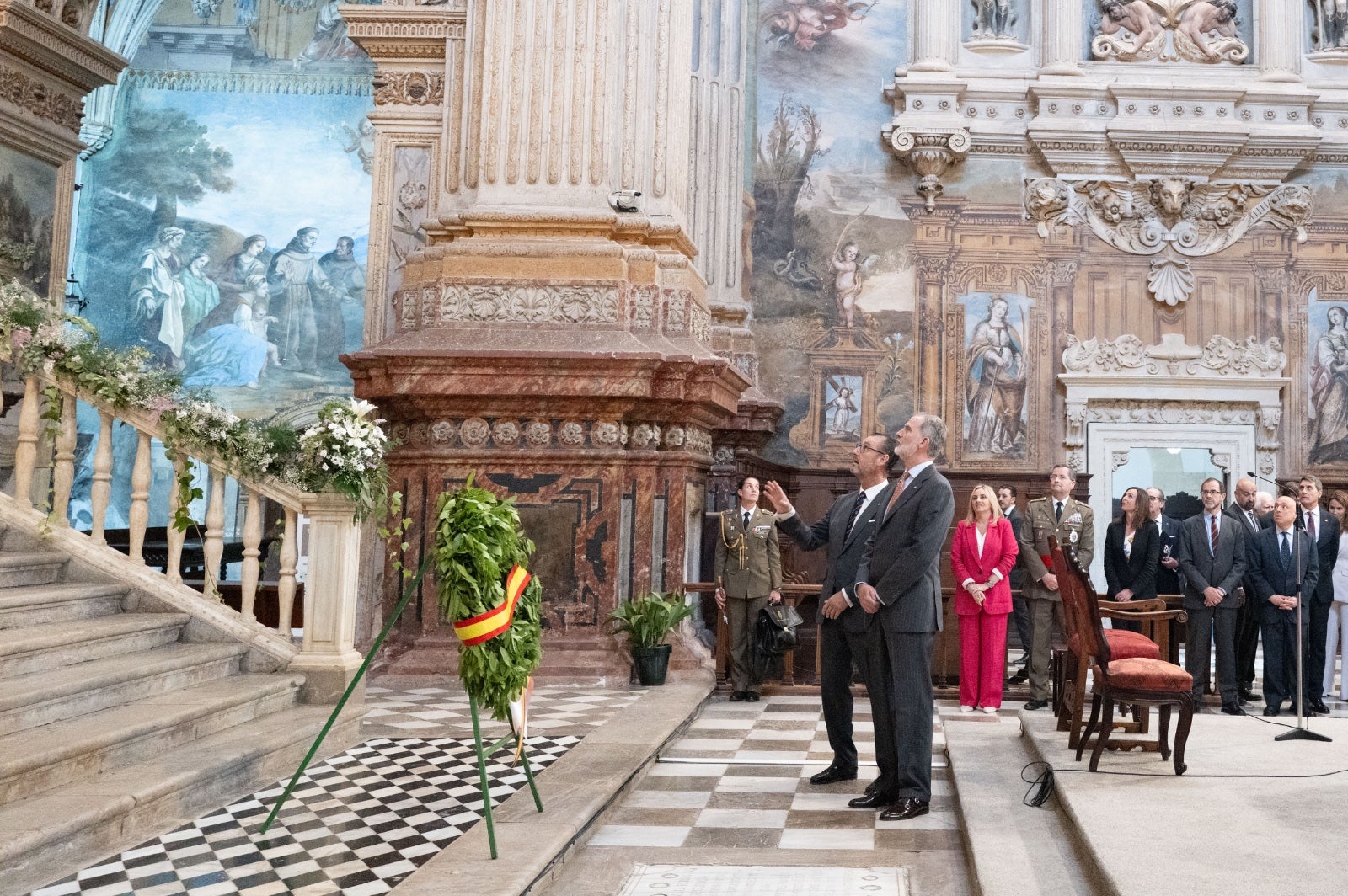 Así ha sido la visita del Rey a Granada
