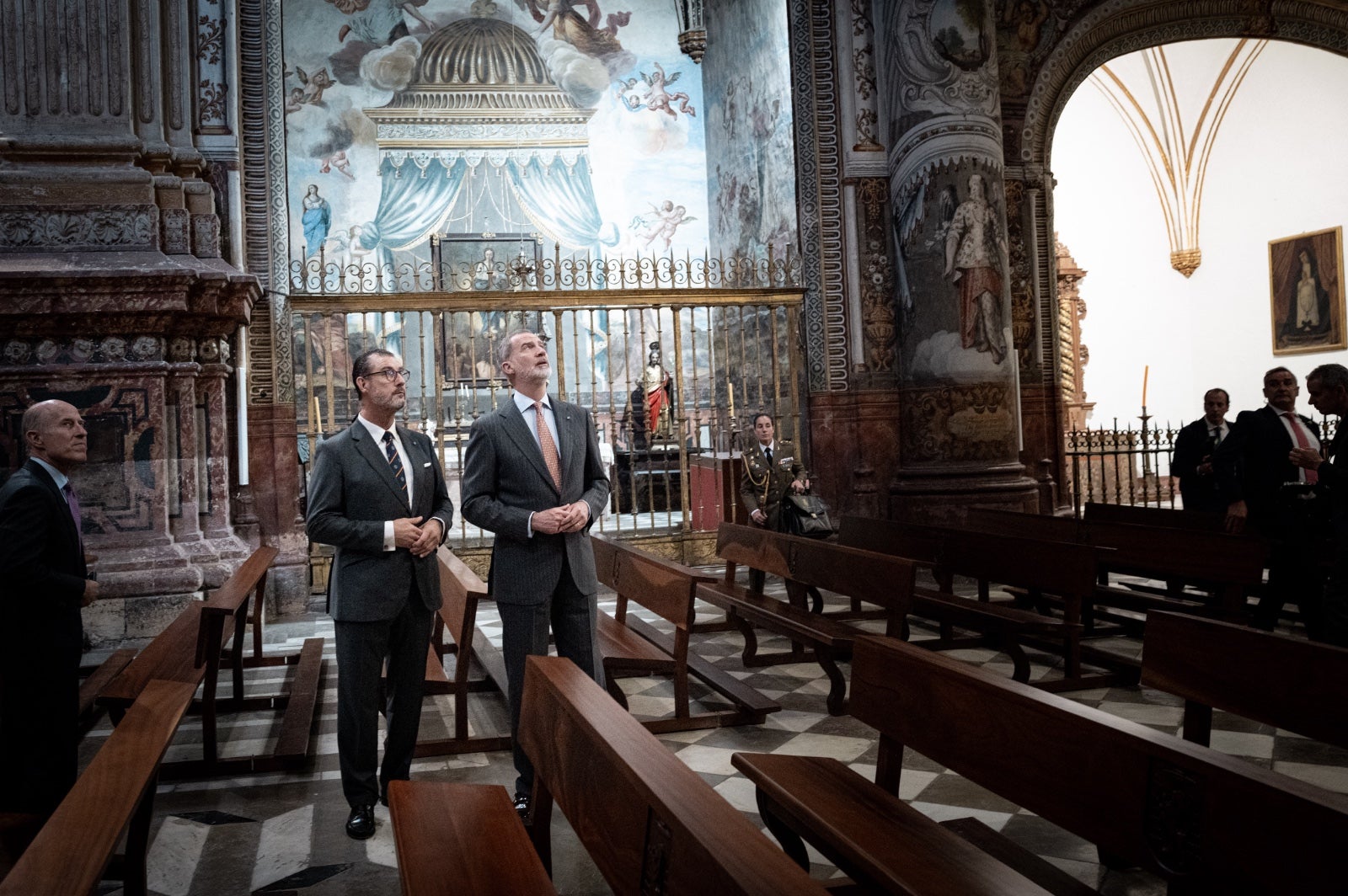 Así ha sido la visita del Rey a Granada