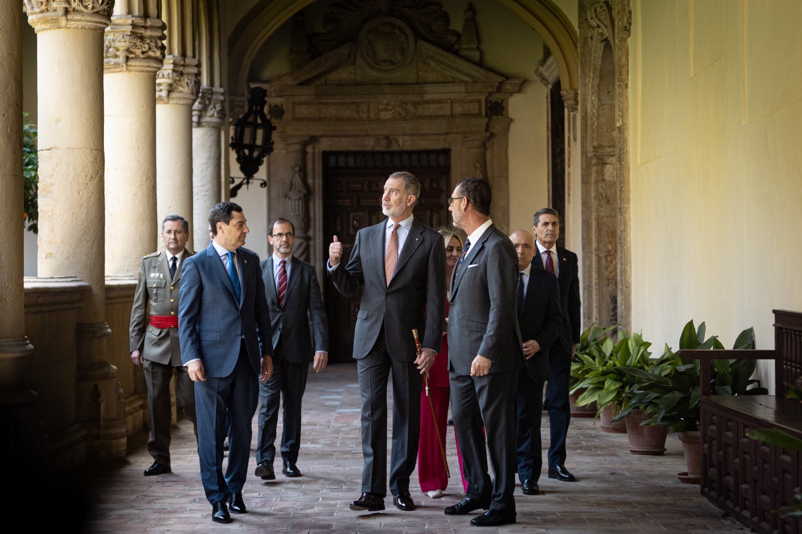 Así ha sido la visita del Rey a Granada