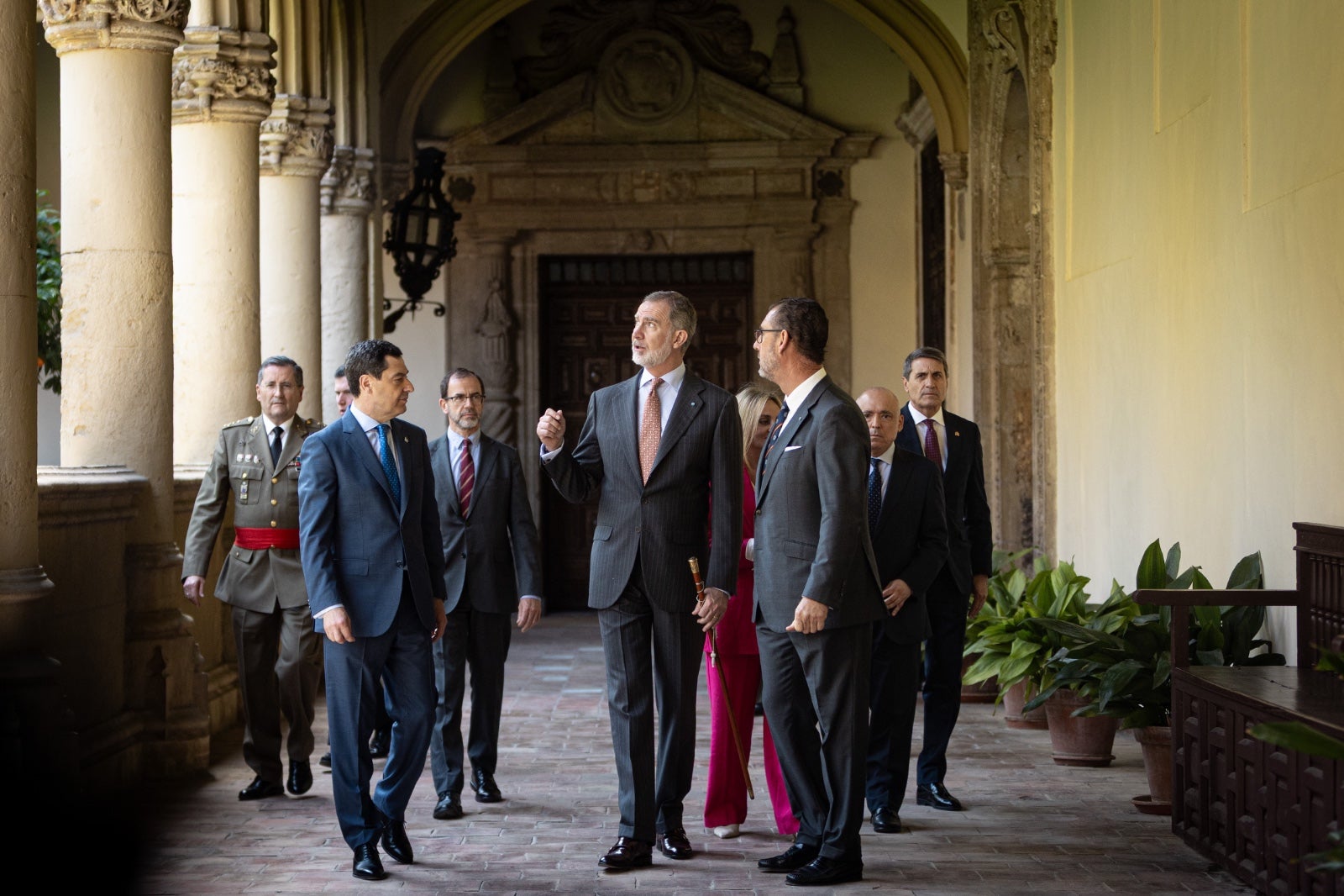 Así ha sido la visita del Rey a Granada