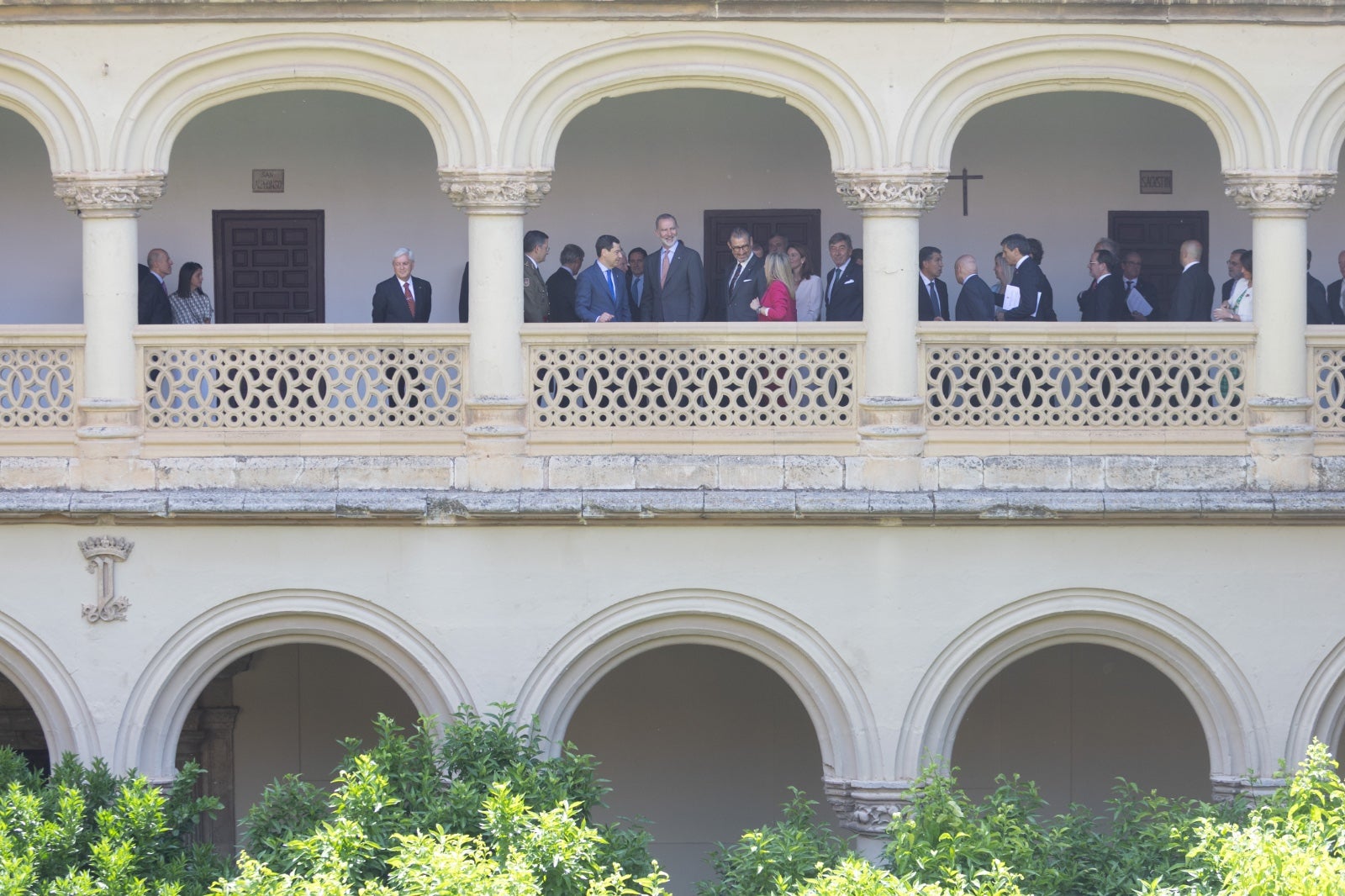 Así ha sido la visita del Rey a Granada