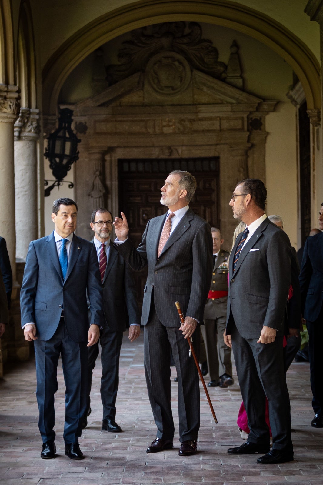 Así ha sido la visita del Rey a Granada