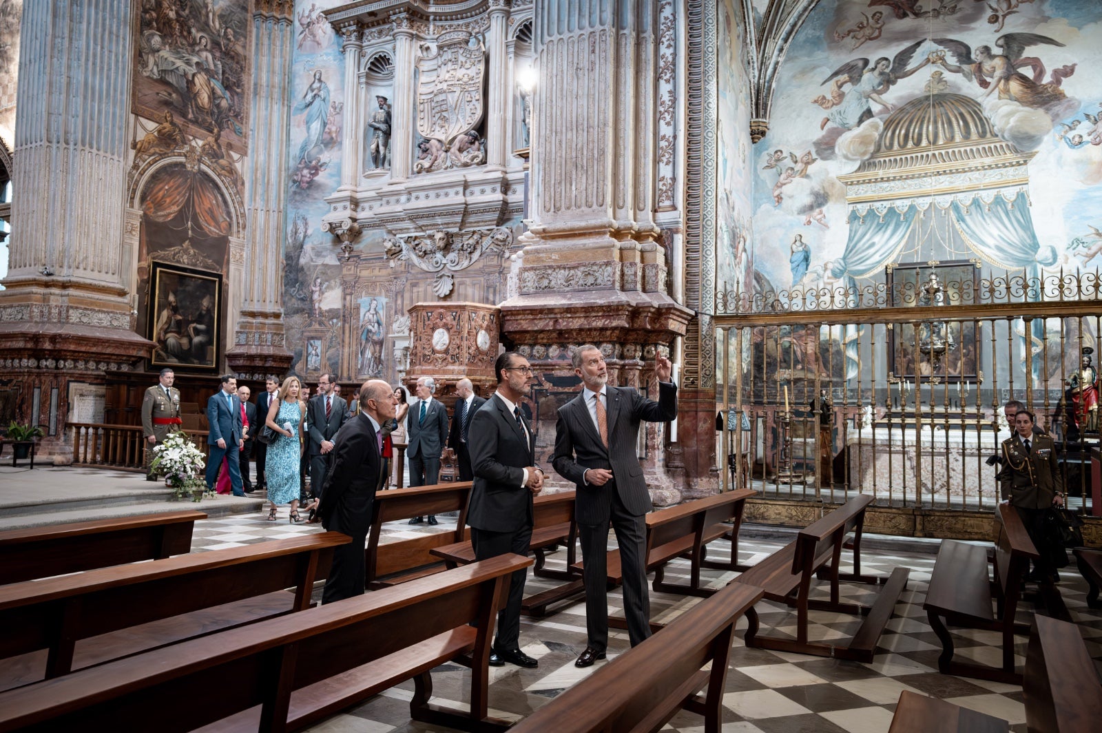 Así ha sido la visita del Rey a Granada