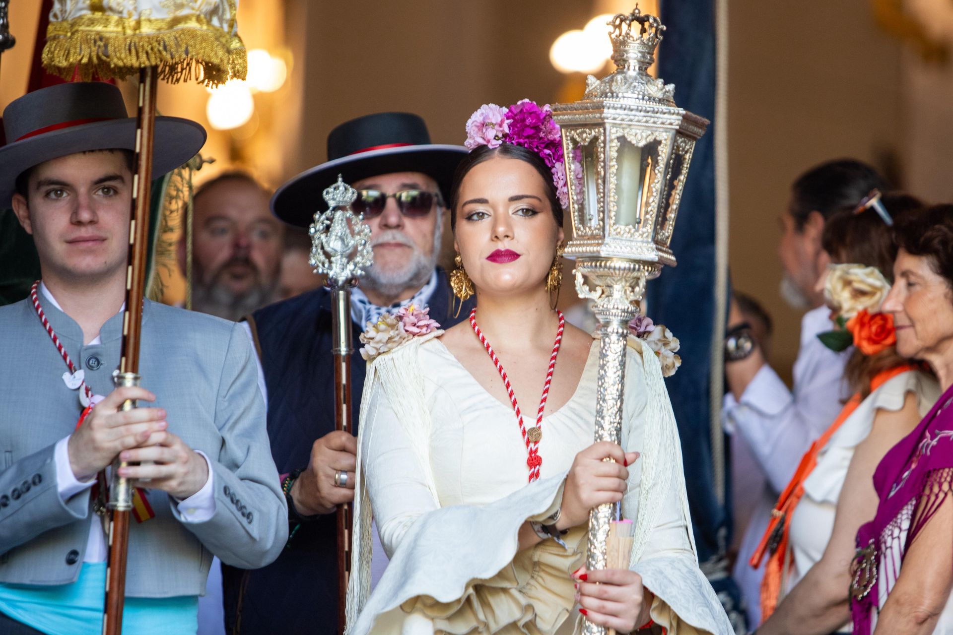 Granada pone en marcha 700 peregrinos y 55 carretas para El Rocío