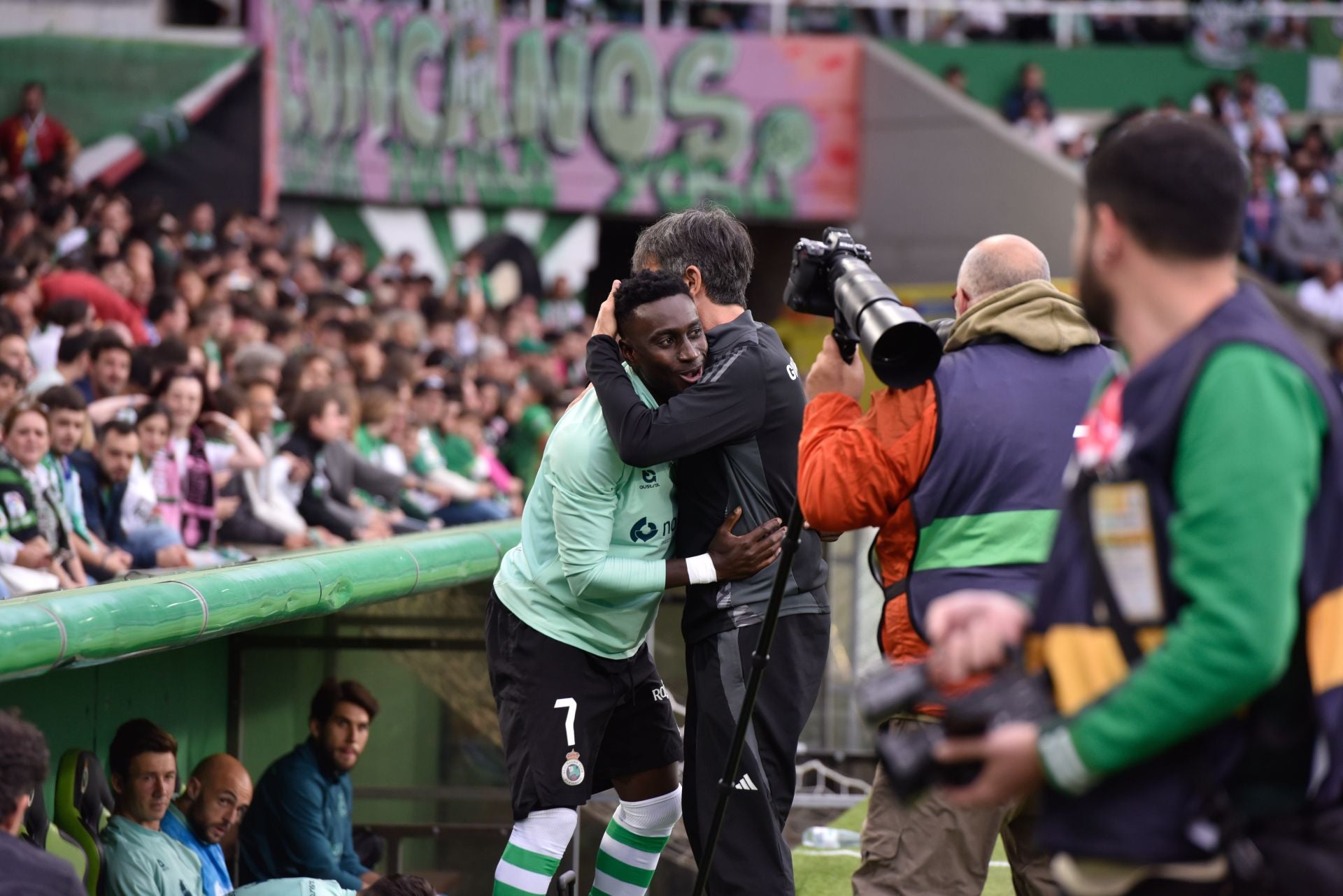 El Racing - Granada CF, en imágenes