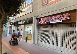 El Foster´s Hollywood de la Avenida de la Estación en una imagen del 2 de junio.