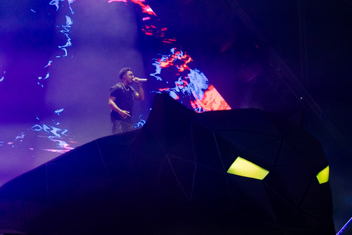 El concierto de Myke Towers en Granada, en imágenes