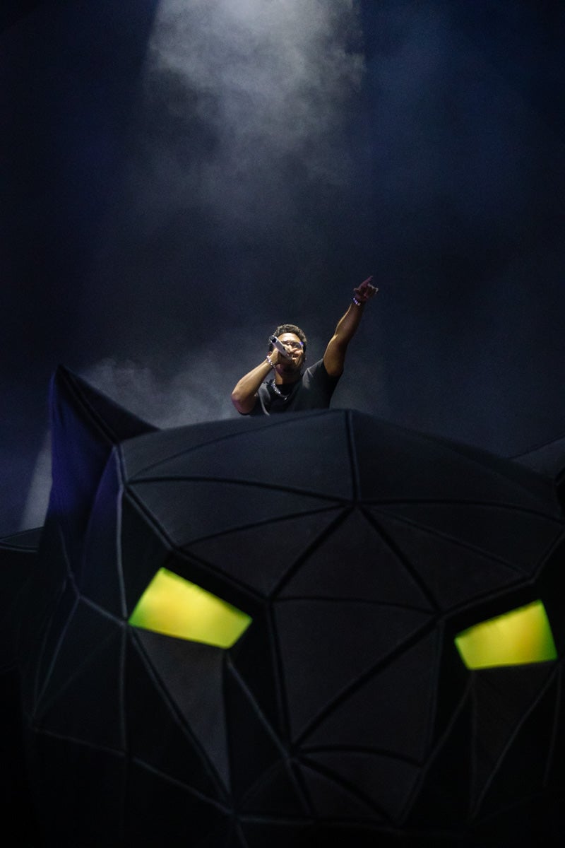 El concierto de Myke Towers en Granada, en imágenes