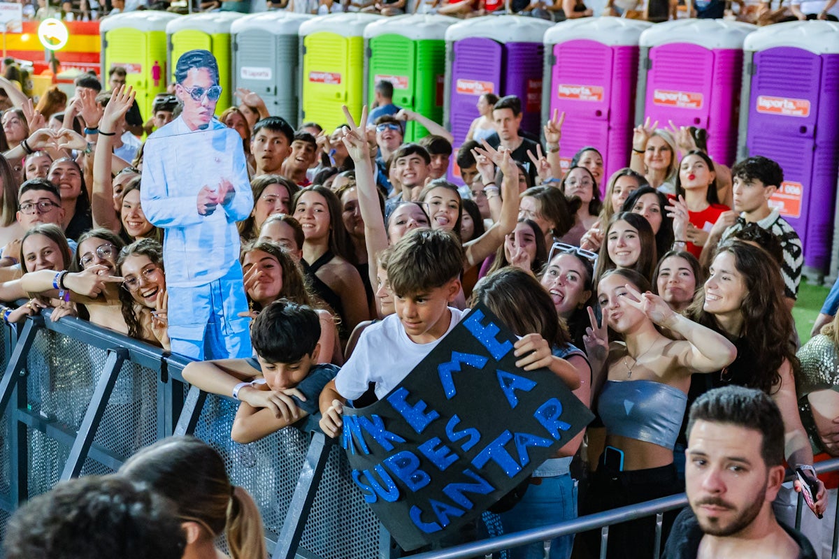 El concierto de Myke Towers en Granada, en imágenes