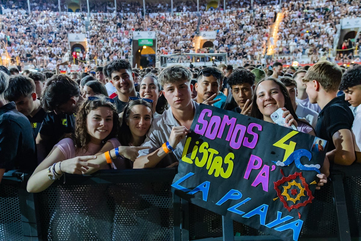 El concierto de Myke Towers en Granada, en imágenes