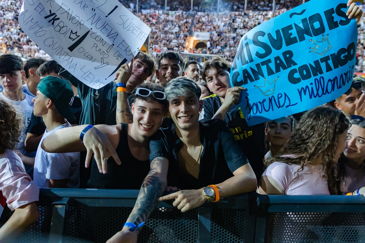 El concierto de Myke Towers en Granada, en imágenes