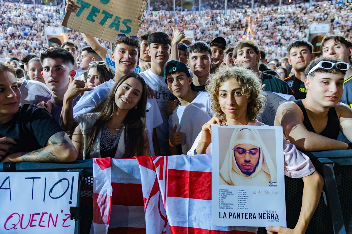 El concierto de Myke Towers en Granada, en imágenes