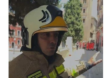 «Lo más importante era evitar que el incendio se propagara a la iglesia»