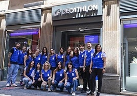 Reapertura de Dectahlon City Granada, en calle Mesones.