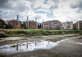 Promoción de viviendas en Mondragones en una imagen de archivo.