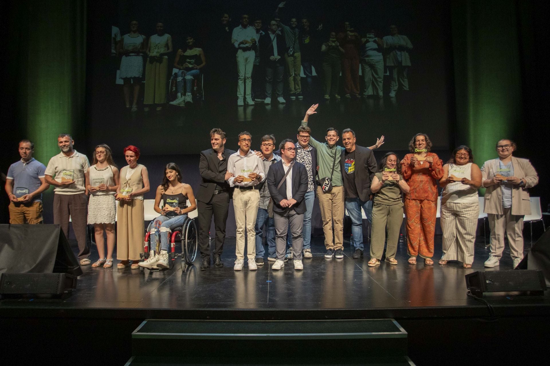 Los premios Desafío, en imágenes