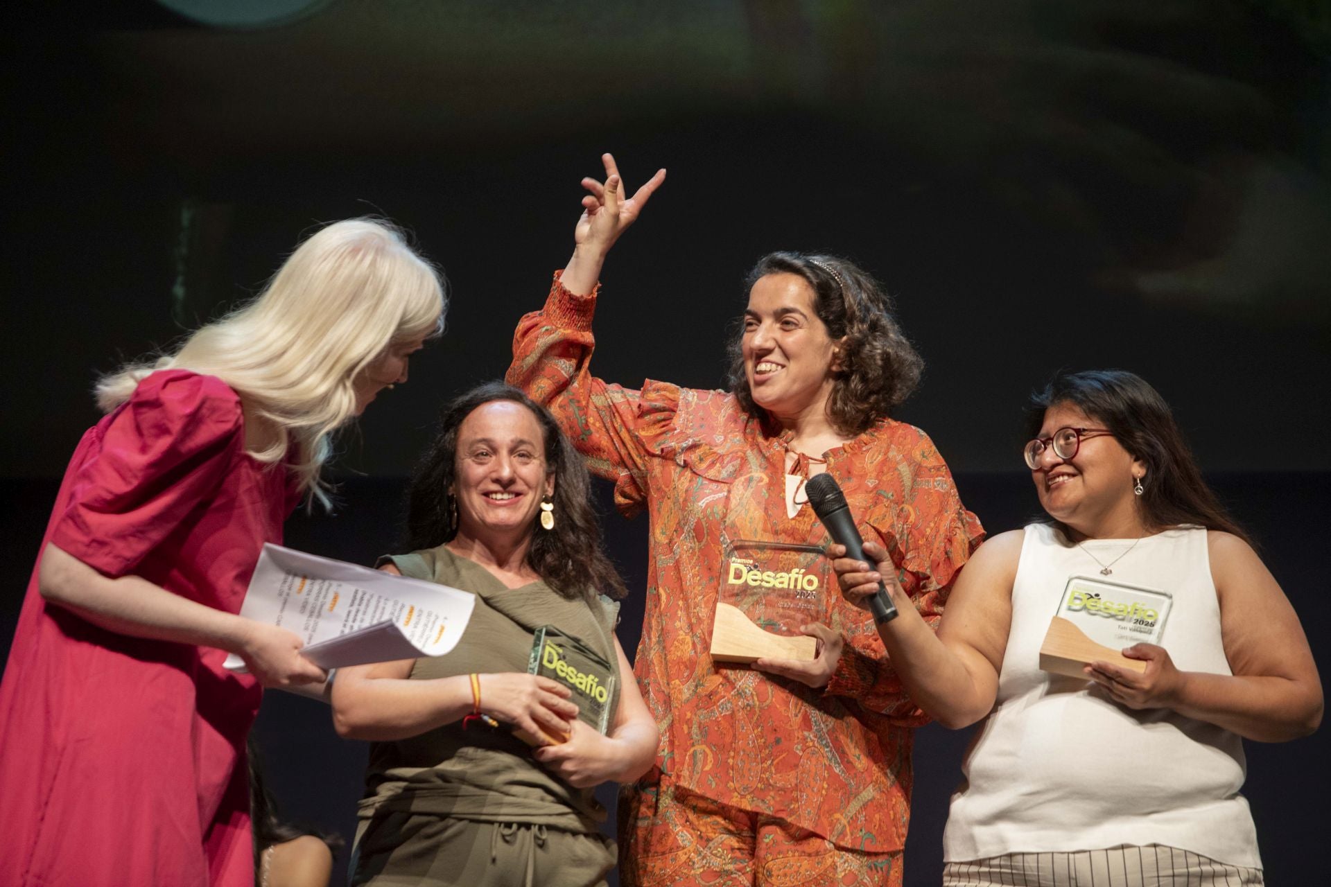 Los premios Desafío, en imágenes