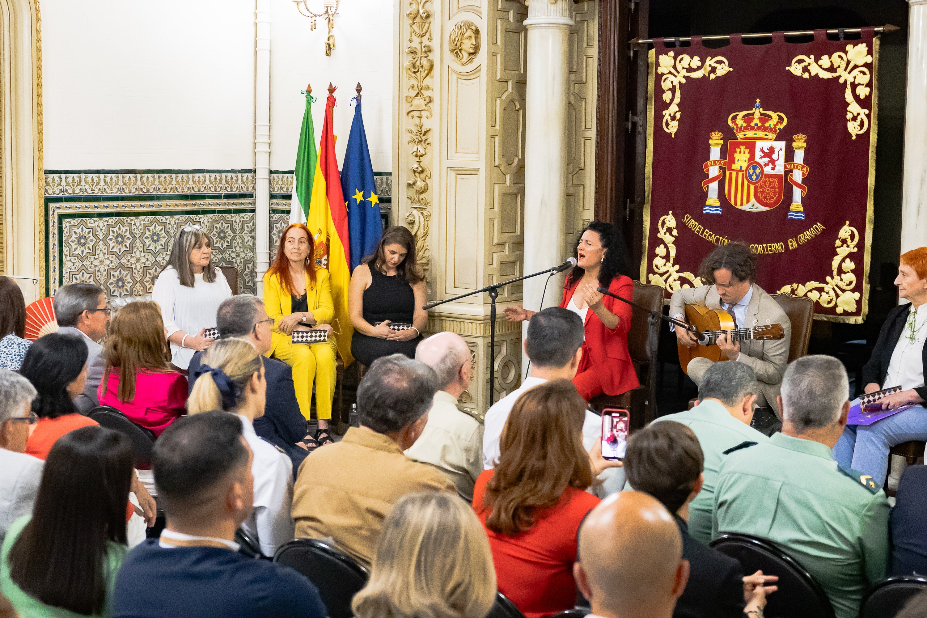 Las imágenes de la entrega de las distinciones Granadinas por la libertad