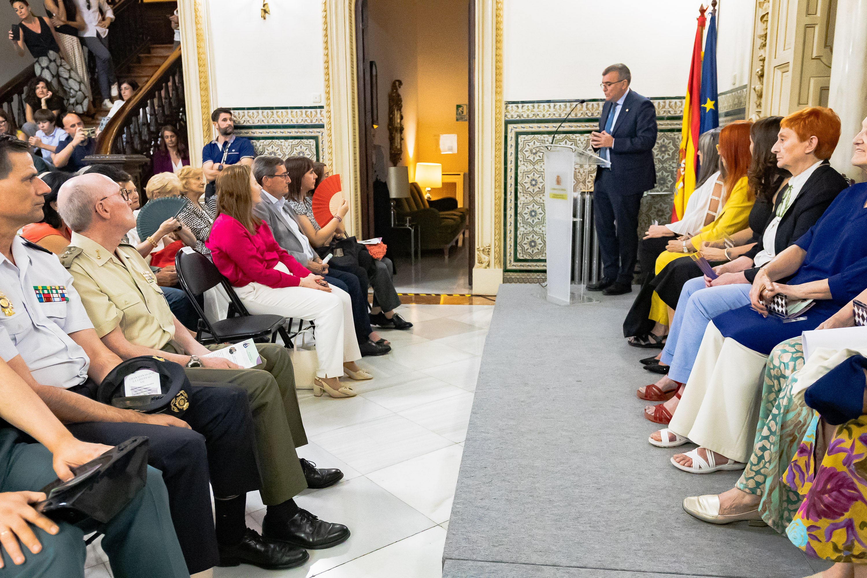 Las imágenes de la entrega de las distinciones Granadinas por la libertad