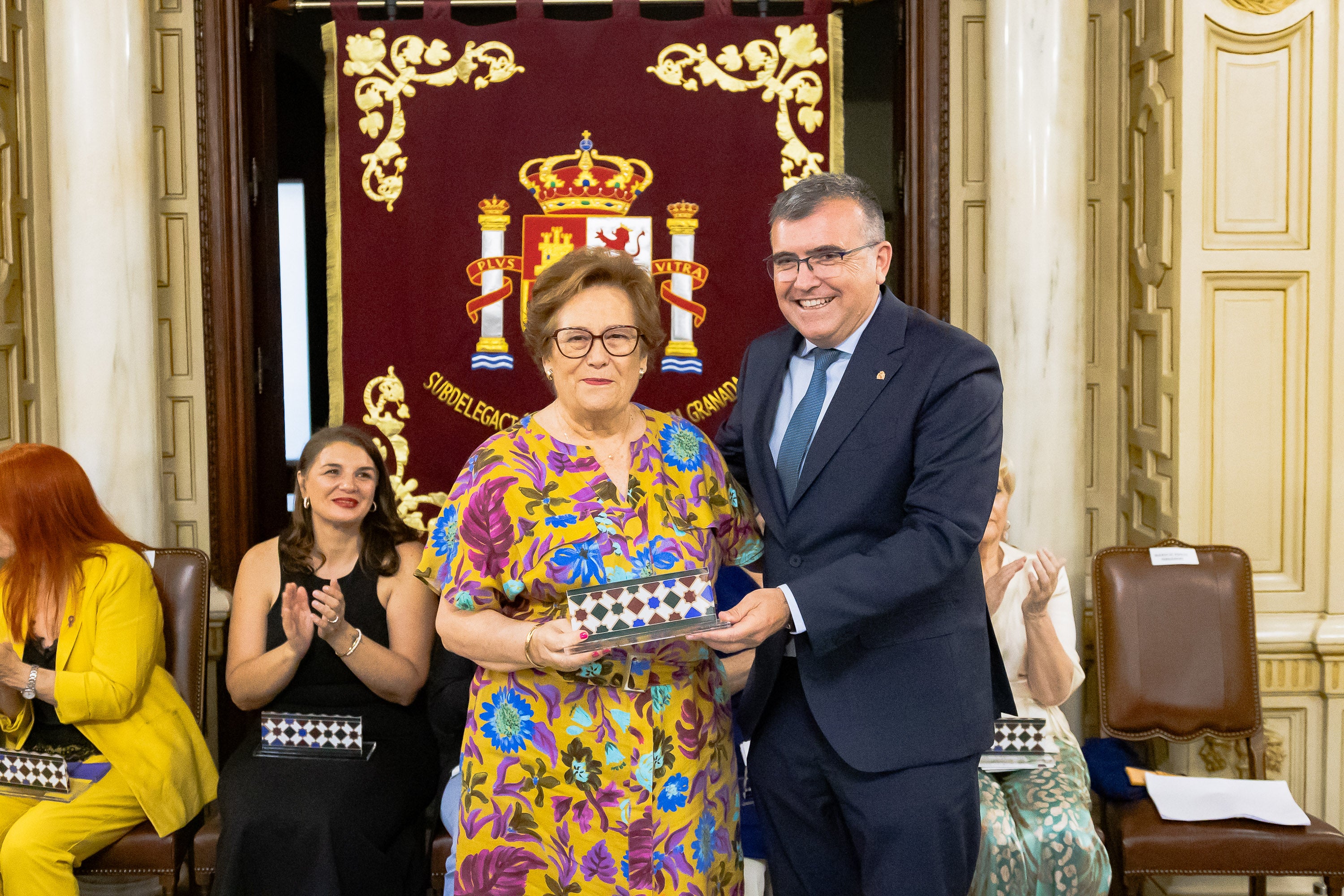 Las imágenes de la entrega de las distinciones Granadinas por la libertad