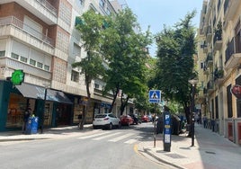 Una de las zonas de Granada en las que actúa el atracador.