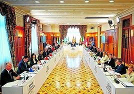 Conferencia de presidentes celebrada en diciembre del año pasado en Santander.