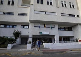 Zona de urgencias del Hospital comarcal Santa Ana de Motril, en imagen de archivo