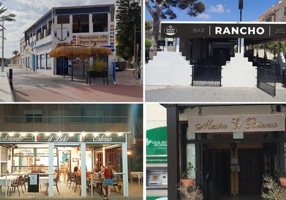Cuatro de los restaurantes mejor valorados de Castell de Ferro.