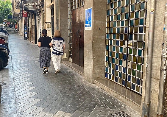 Hostal en el que se hospedaba el atracador.