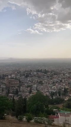 La tormenta sobre Granada