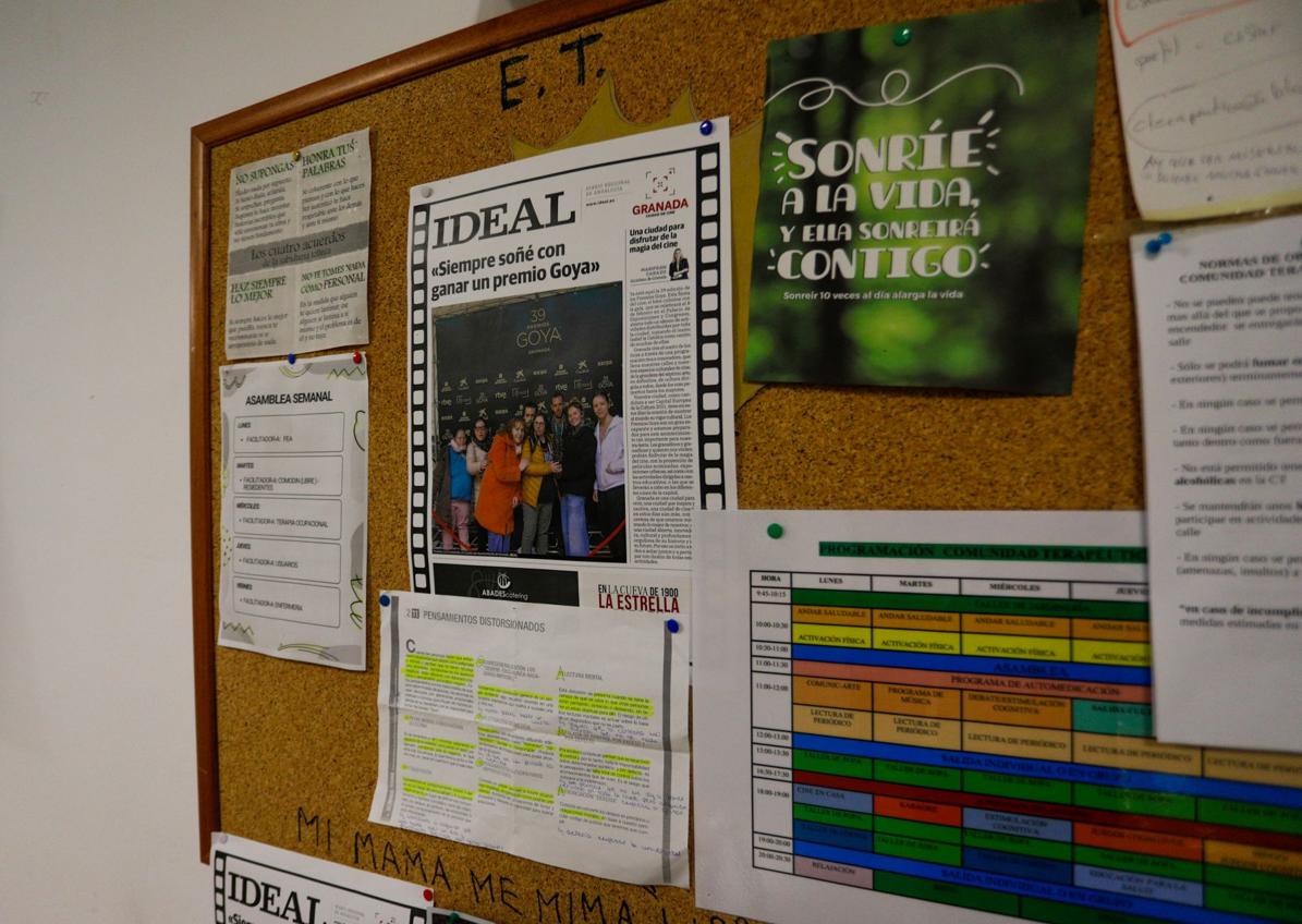 Imagen secundaria 1 - Espacios de las zonas comunes de la Comunidad Terapéutica de Salud Mental Sur de Granada.