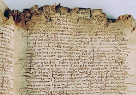 Documento que corresponde a la acuñación de la moneda jahenciana.