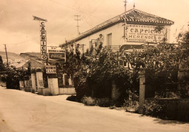 El Capricho cuando era un merendero.