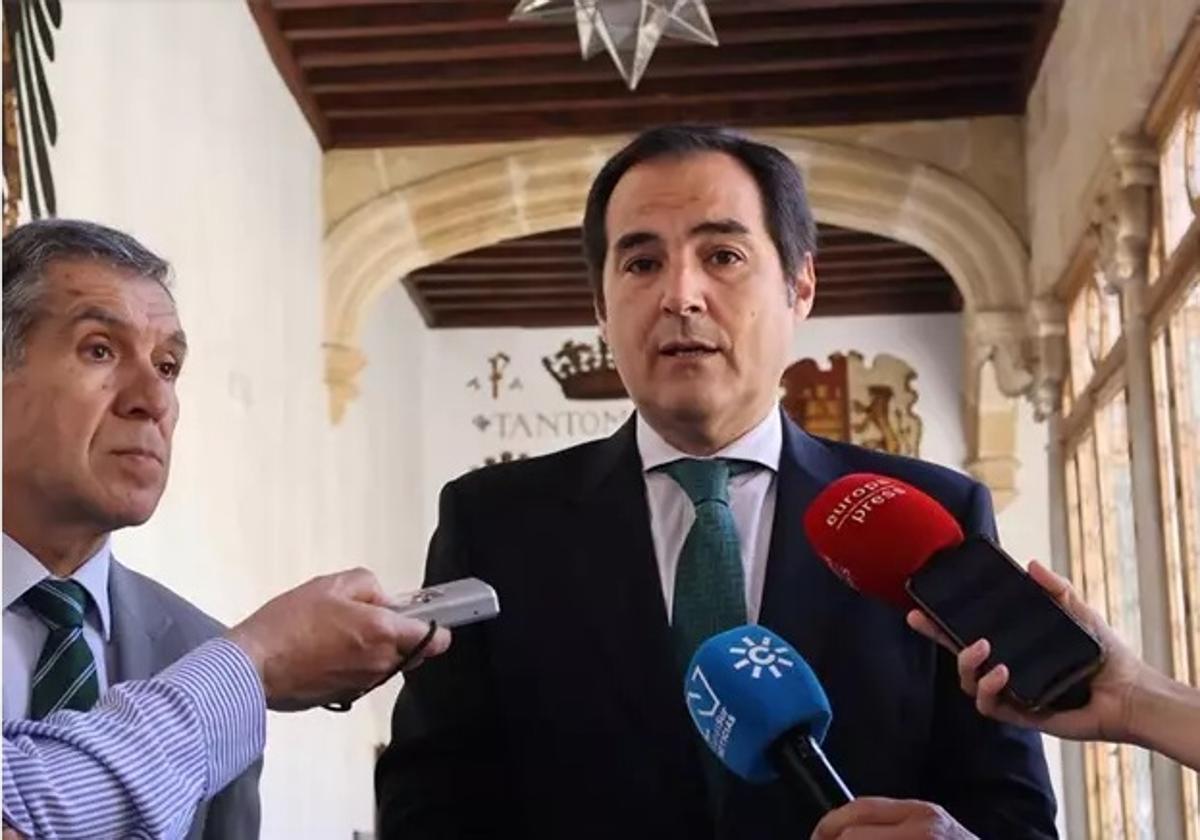 El consejero de Justicia, Administración Local y Función Pública, José Antonio Nieto.