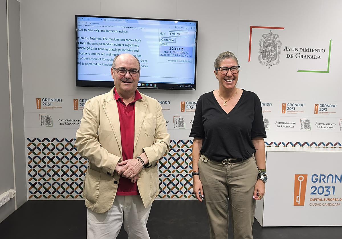 El granadino '123.712' encenderá la portada del Corpus