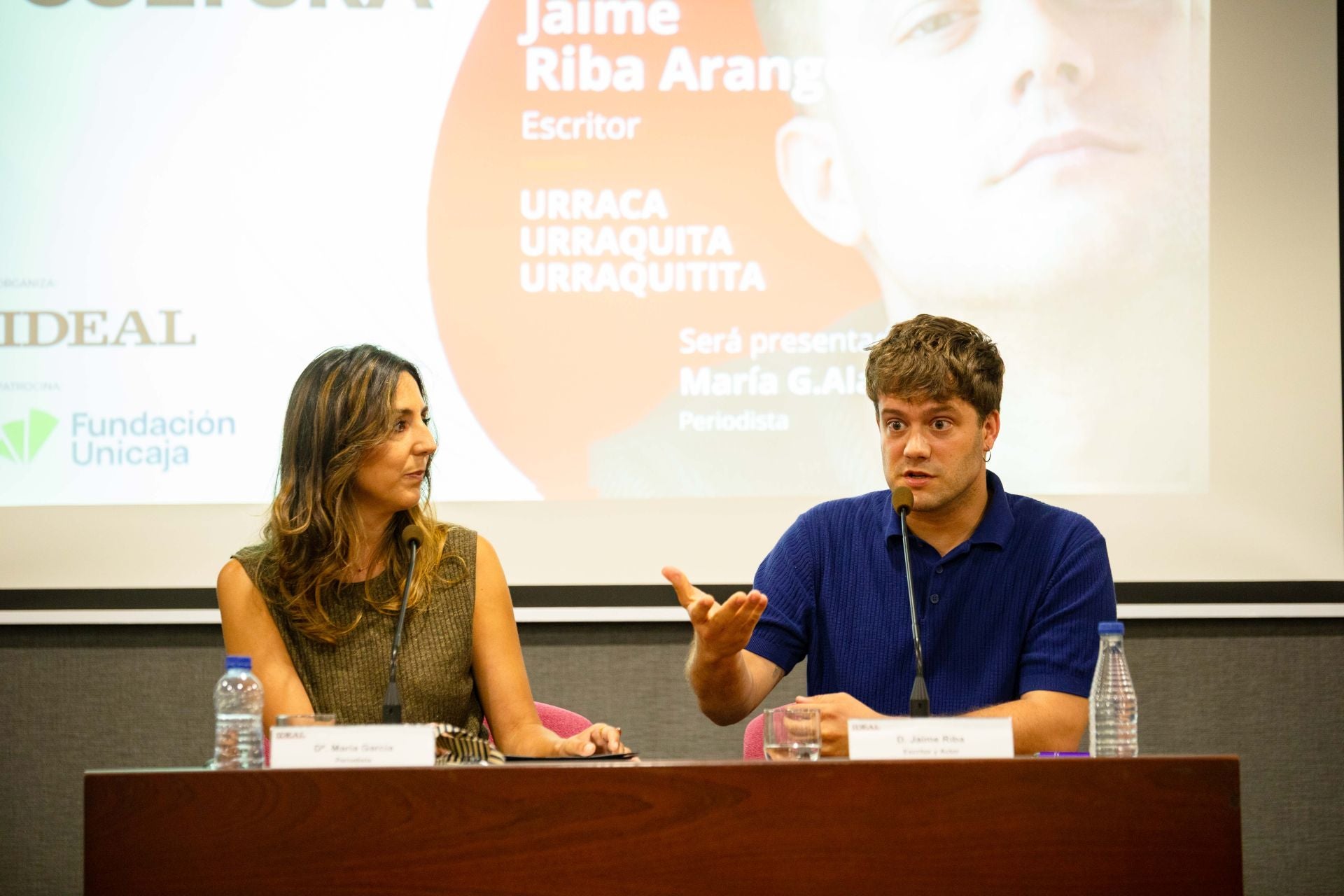 Galería: Jaime Riba en el Aula de Cultura de IDEAL