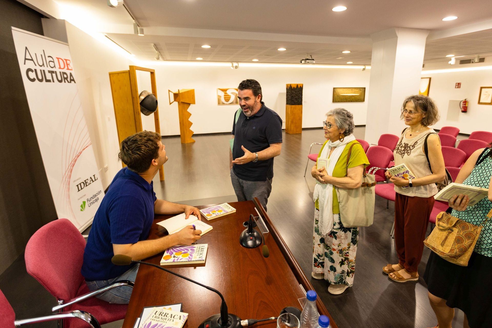 Galería: Jaime Riba en el Aula de Cultura de IDEAL