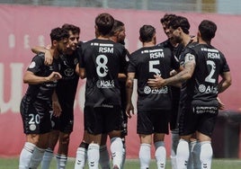 Club Atlético Central durante un partido.