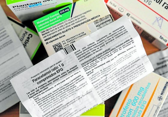 Ordenan la retirada de varios lotes de paracetamol