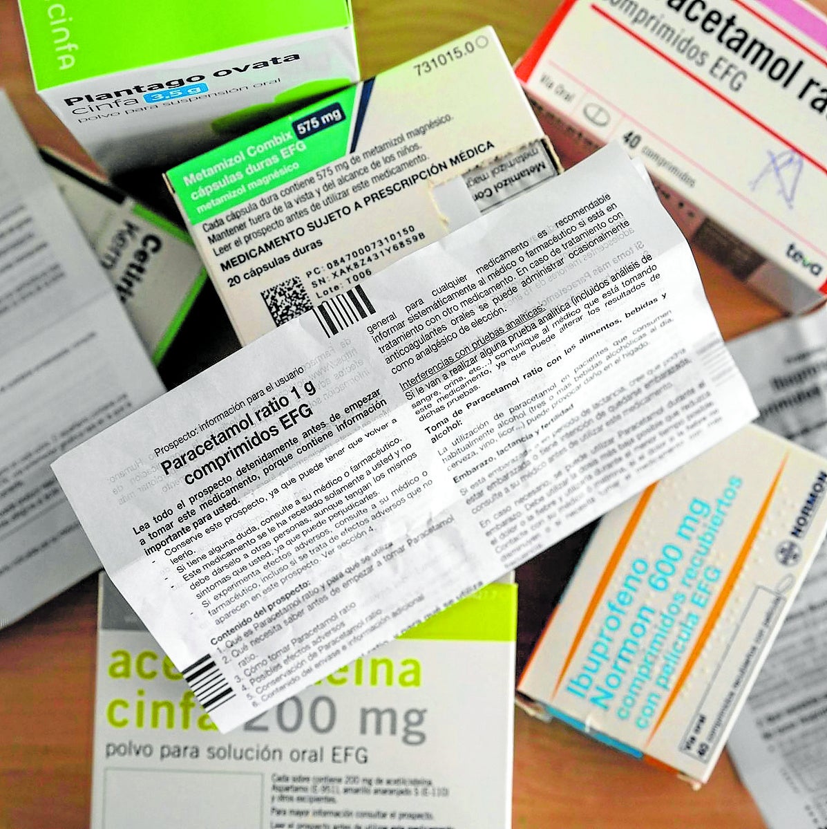 Consulta si tienes estos lotes de paracetamol que acaba de retirar Sanidad