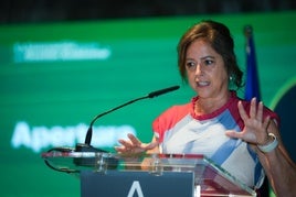 La consejera de Sostenibilidad y Medio Ambiente, Catalina García.