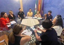 Reunión del equipo de coordinación del dispositivo.