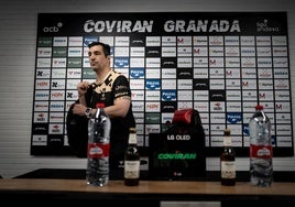 Pablo Pin, tras su última rueda de prensa.