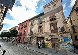 Casa okupada en la calle Santiago